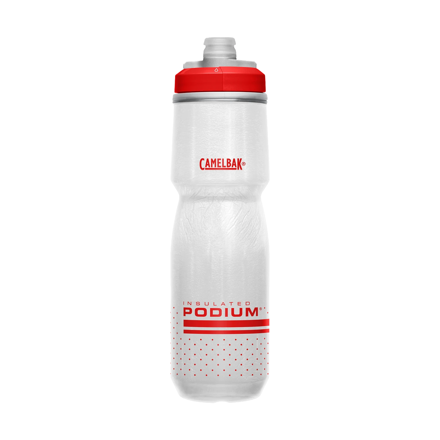 Camelbak Podium Chill 24oz - Fiery Red / White
