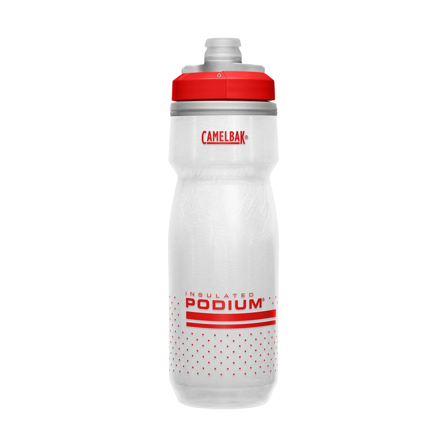 Camelbak Podium Chill 21oz - Fiery Red / White