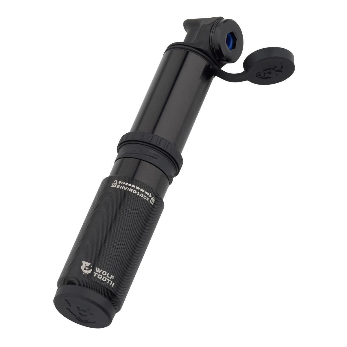WOLF TOOTH ENCASE PUMP 40CC WITH TUBELESS TYRE PLUG TOOL
