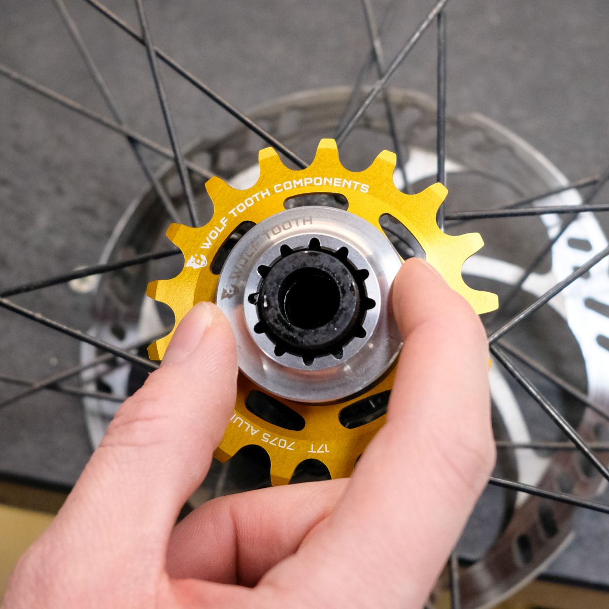 WOLF TOOTH SINGLE SPEED SPACER KIT WITH LOCKRING