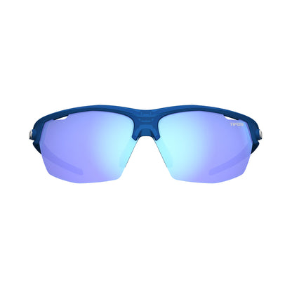 Tifosi Navar Sunglasses Midnight Vapor with Sky Blue Mirror Lens
