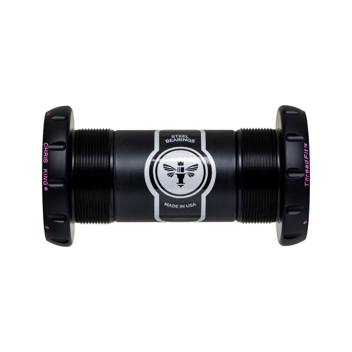 CHRIS KING - THREADFIT 30 BOTTOM BRACKET - TWO TONE BLACK PUNCH