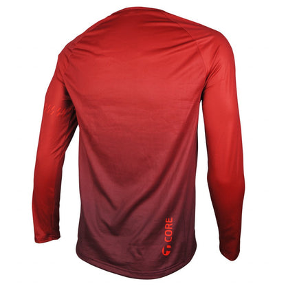 Tineli Core Long Sleeve Running Shirt Red - unisex