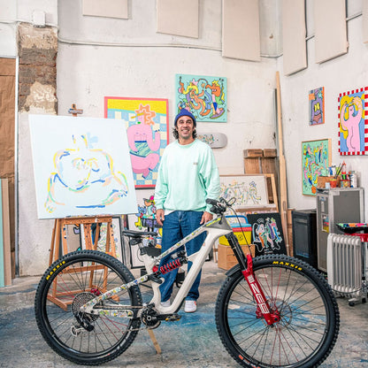 DYEDBRO MTB FRAME PROTECTION - ARTIST SERIES - KIKO CLJ