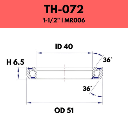 FSA - 1 1/2" HEADSET BEARING - TH-072