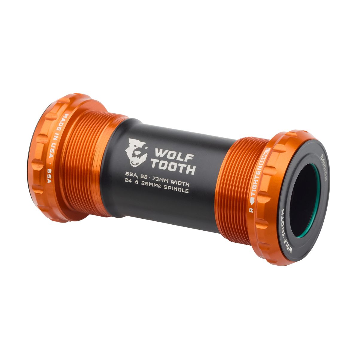 WOLF TOOTH BOTTOM BRACKET - BSA THREADED - 24MM SPINDLE