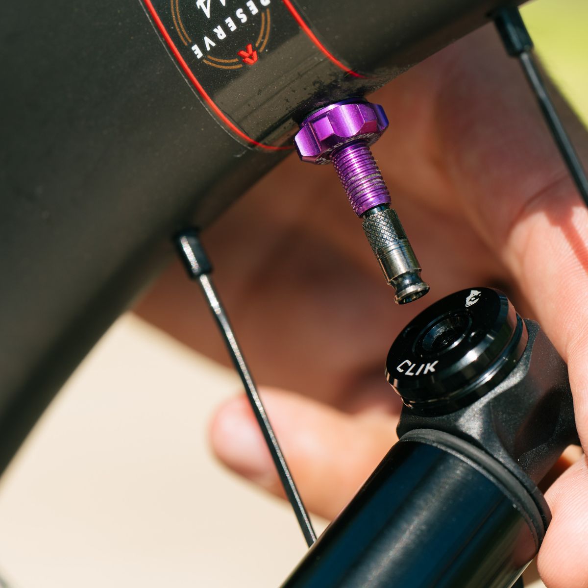 WOLF TOOTH - TUBELESS VALVE STEM KIT FOR CLIK VALVE - 44MM