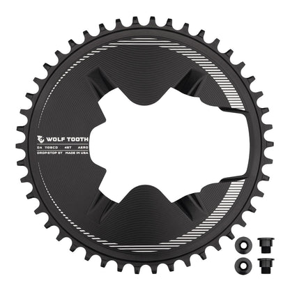 SHIMANO 9200 AERO 1X DROP-STOP CHAINRING - 110 x 4 BCD - SHIMANO HG+