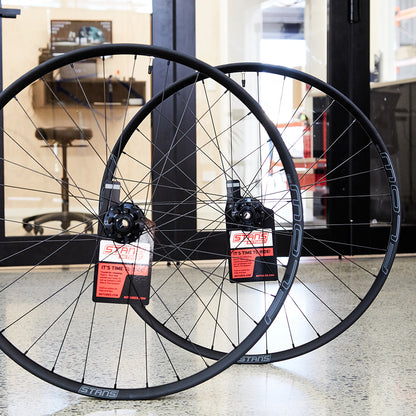 FLOW EX3 ON M-PULSE MTB WHEELS