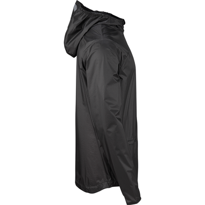 FLOW WINDBREAKER JACKET_ANTHRACITE_SIDE