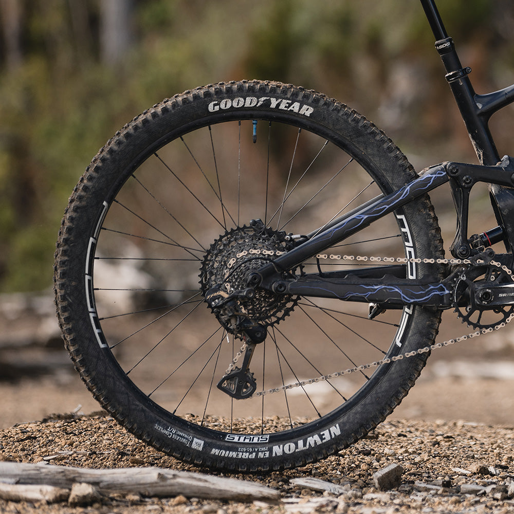 FLOW EX3 ON DT350 MTB WHEELS