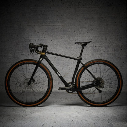 DYEDBRO EVO GRAVEL BIKE FRAME PROTECTION - CLEAR MATTE