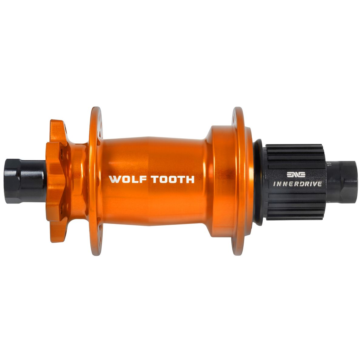 WOLF TOOTH - MOUNTAIN BIKE HUBS - 6-BOLT - J-BEND - ORANGE