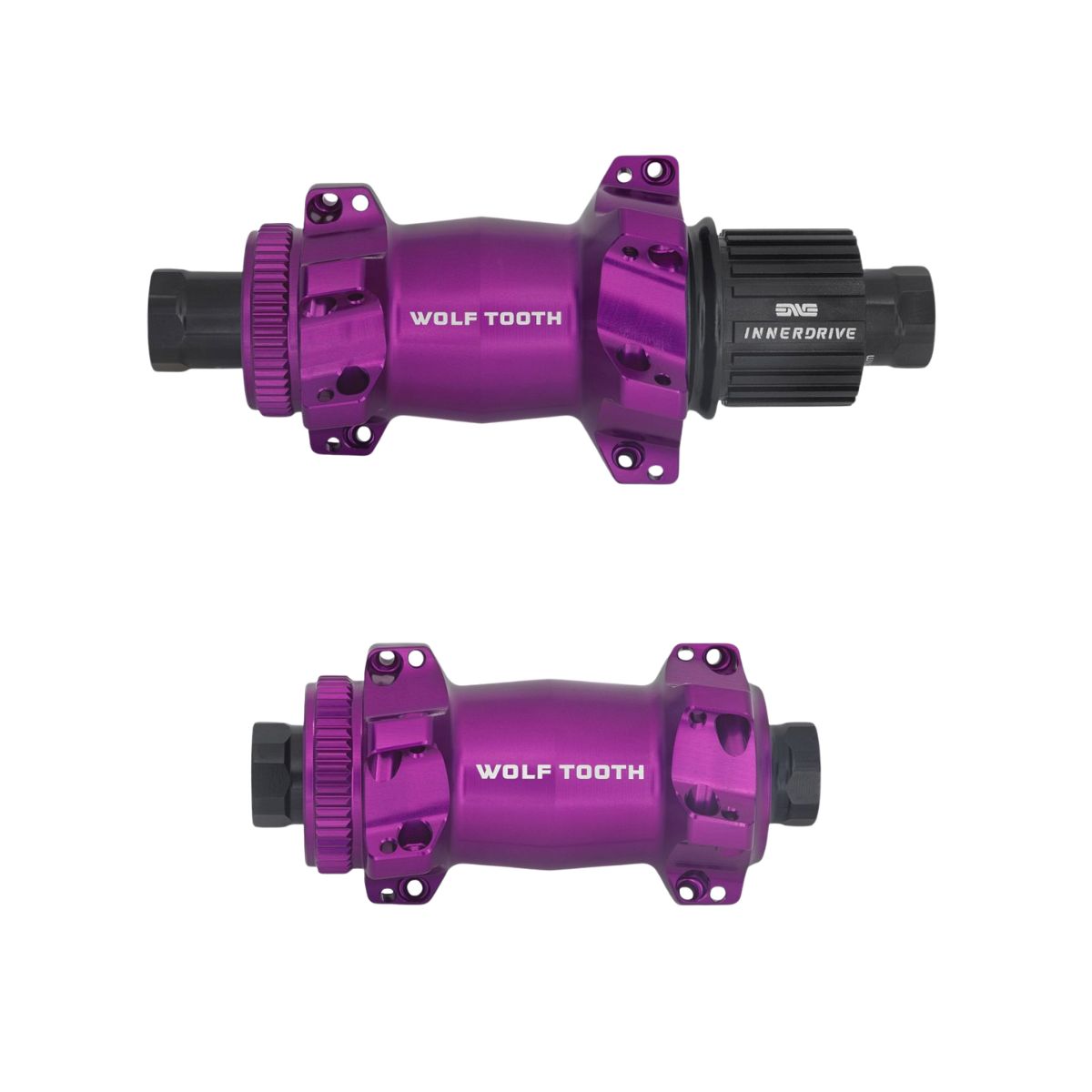 WOLF TOOTH - ROAD AND GRAVEL HUBS - STRAIGHT PULL - UV PURPLE