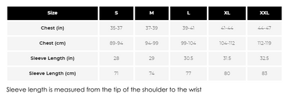 Proviz Reflect360 Men's Cycling Jacket - Sizing