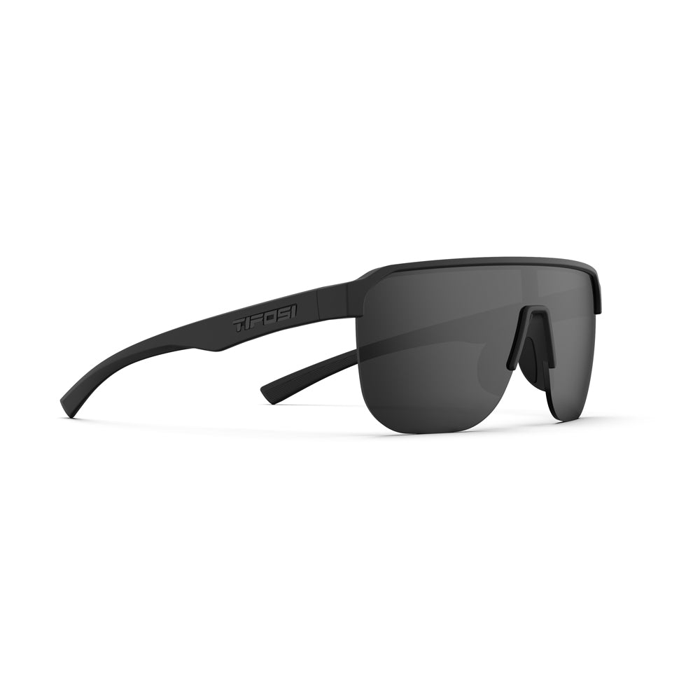 Tifosi Sanctum SL Sunglasses Blackout with Smoke no Mirror Lens
