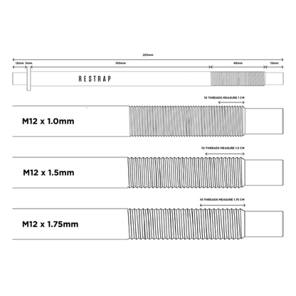 Switch Axle Dimensions