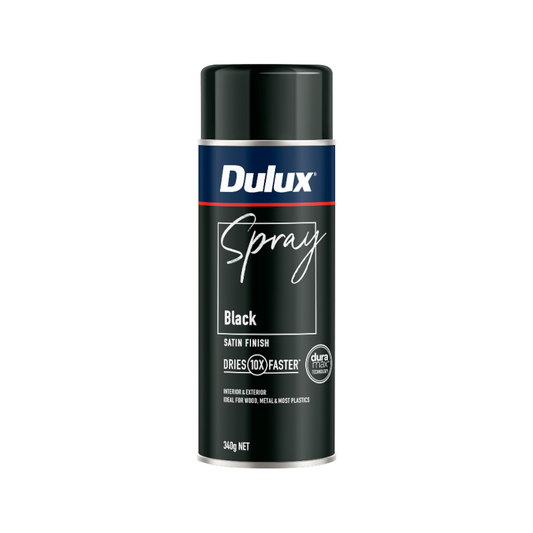 Dulux Spray Satin Black