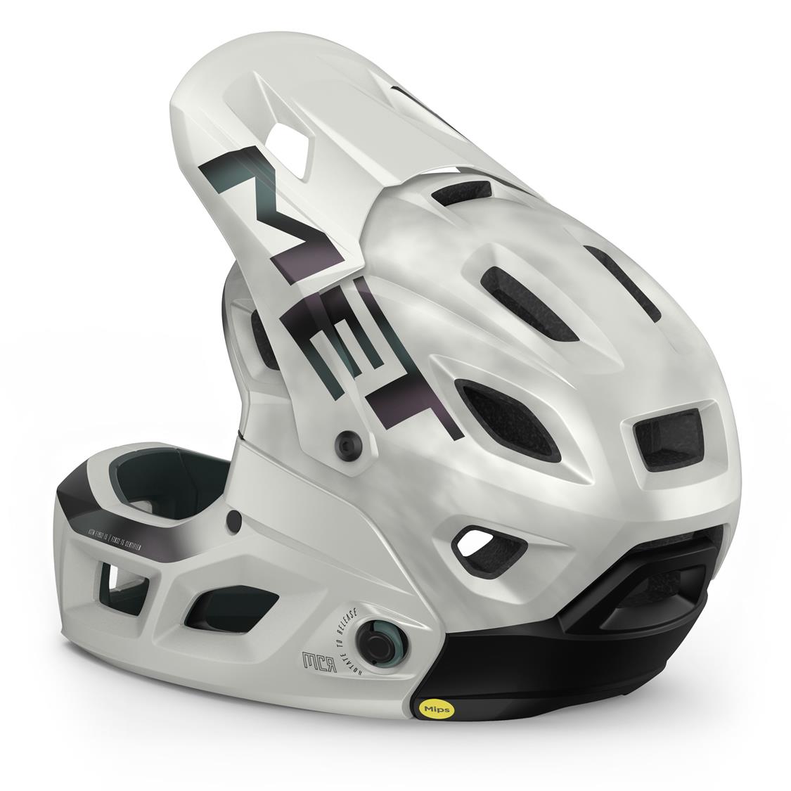MET Parachute MIPS White Iridecent 2