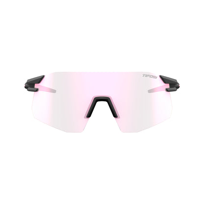 Tifosi Moab XC Sunglasses Matte Gunmetal with Clarion Pink Fototec Lens
