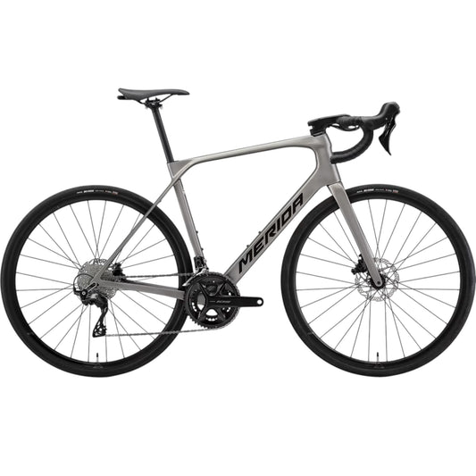 Merida Scultura Endurance 4000 2027 Road Bike - Warm Slate Grey Side View