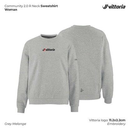 Community Rneck womens GRY