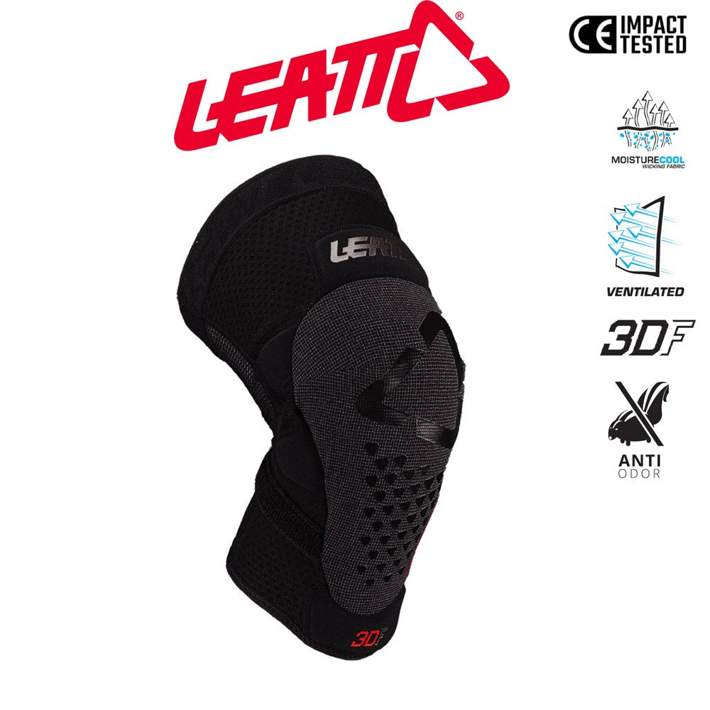 Leatt Knee Guard 3DF 5.0 Evo Black