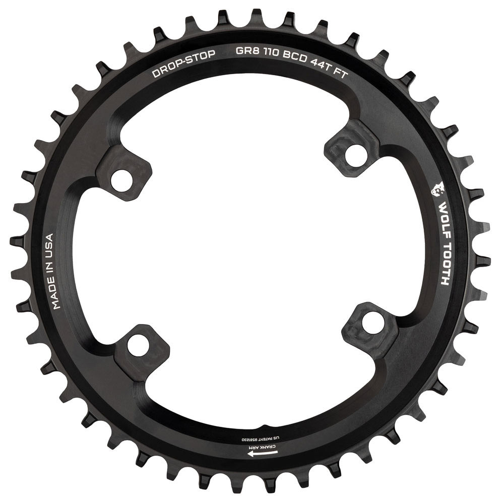 SHIMANO GRX 1X DROP-STOP ST CHAINRING - 110 x 4 BCD - SHIMANO HG+