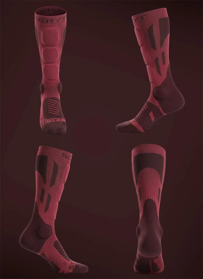 Calze_Protettive_SHELTER_Rosso_Scuro_7