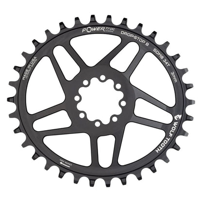 SRAM DM MTB 8-BOLT OVAL DROP-STOP B CHAINRING - 3MM OFFSET
