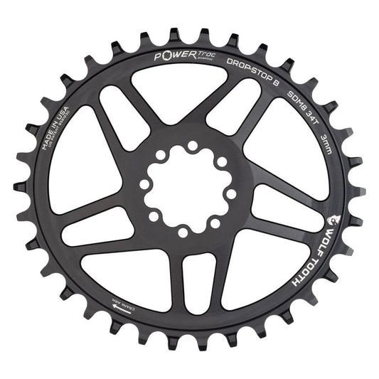 SRAM DM MTB 8-BOLT OVAL DROP-STOP B CHAINRING - 3MM OFFSET