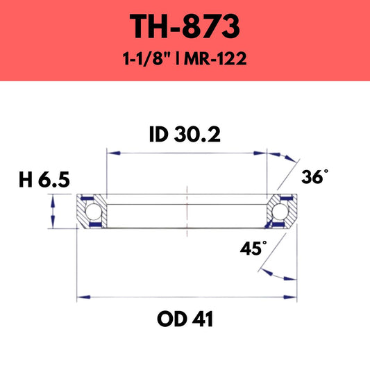 FSA - 1 1/8" HEADSET BEARING - TH-873