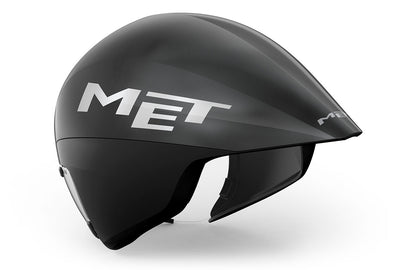 Met Drone Wide Body 2 Black Metallic 3