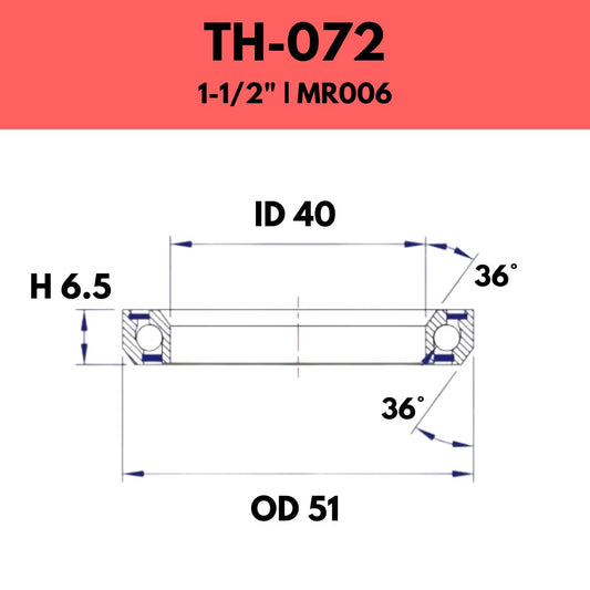 FSA - 1 1/2" HEADSET BEARING - TH-072