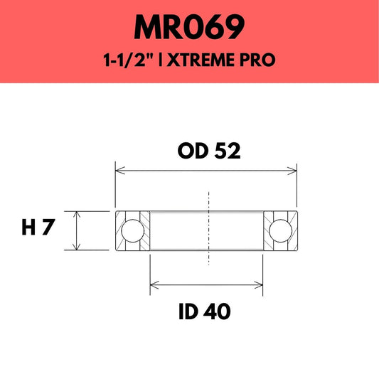 FSA - 1 1/2" NON-ACB HEADSET BEARING - MR069 - XTREME PRO