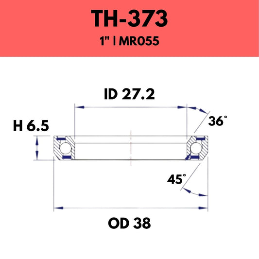 FSA - 1" HEADSET BEARING - TH-373
