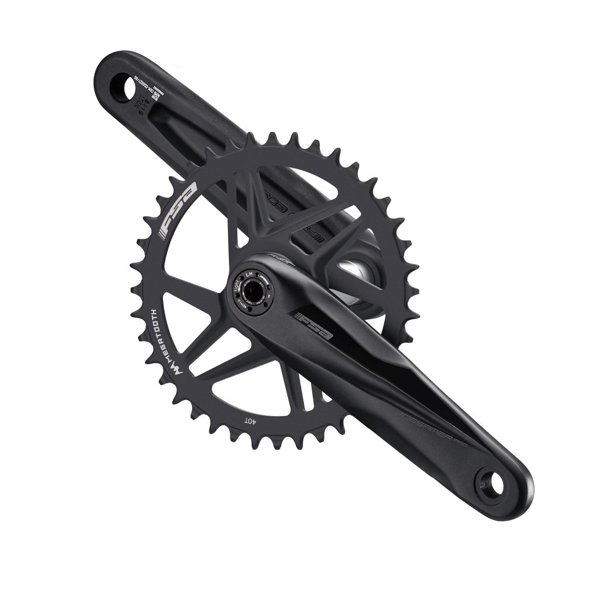 FSA - GOSSAMER PRO AGX+ 1X CRANKSET - 24MM SPINDLE