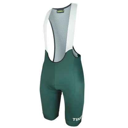 Tineli Dark Green Pro Elite Core Bibs - male