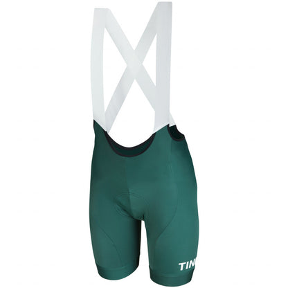Tineli Women's Dark Green Pro Elite Core Bibs - Last Items - female