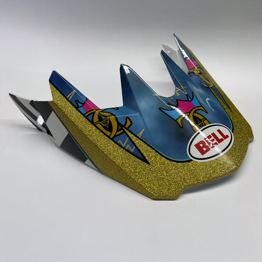 Bell Sanction 2 Visor Black/White Caiden 
