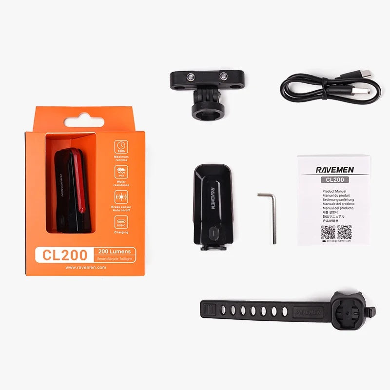Ravemen CL200 Rear Light 13