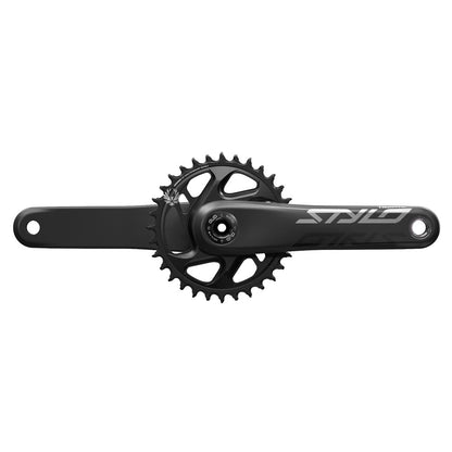 Truvativ Crank Stylo Carbon Eagle Cannondale-AI DUB 12 Speed 175mm with Direct Mount 34 Tooth X-Sync 2 Chain Ring Black (DUB Cups / Bearings Not Included)
