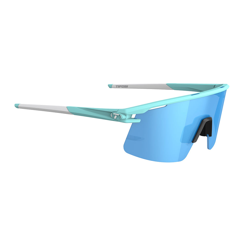 Tifosi Moab Lite Sunglasses Glacier Blue with Clarion Blue AC Red and Clear Lens
