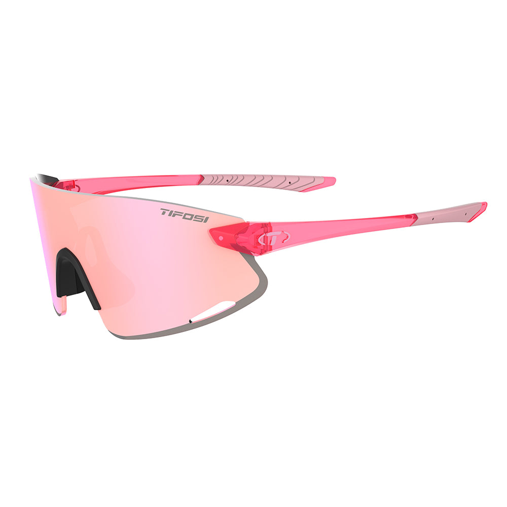 Tifosi Vogel XC Sunglasses Crystal Pink with Pink Mirror Lens

