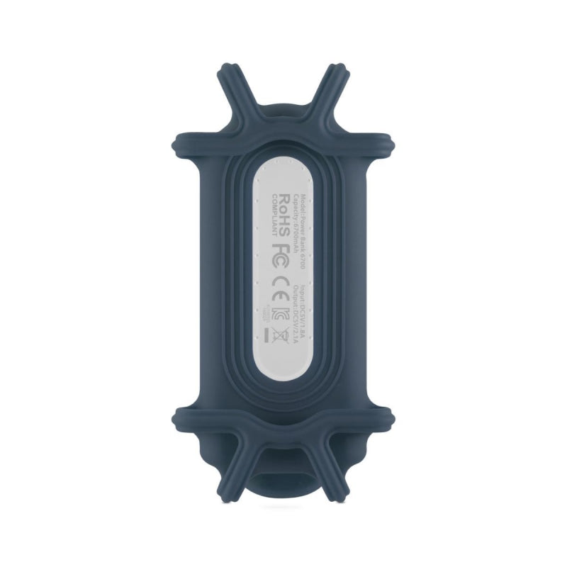 Bone Collection Bike Bone Power Smartphone Holder Dark Blue - Front