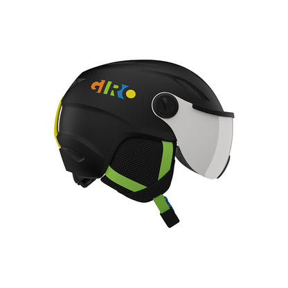 Giro buzz mips youth  matte black party blocks