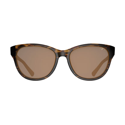 Tifosi Stella Sunglasses Java Tortoise with Brown Lens
