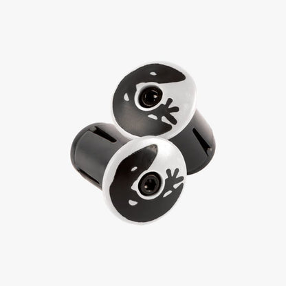 Lizard Skins DSP Ultra Bar Tape Diamond White - Plugs