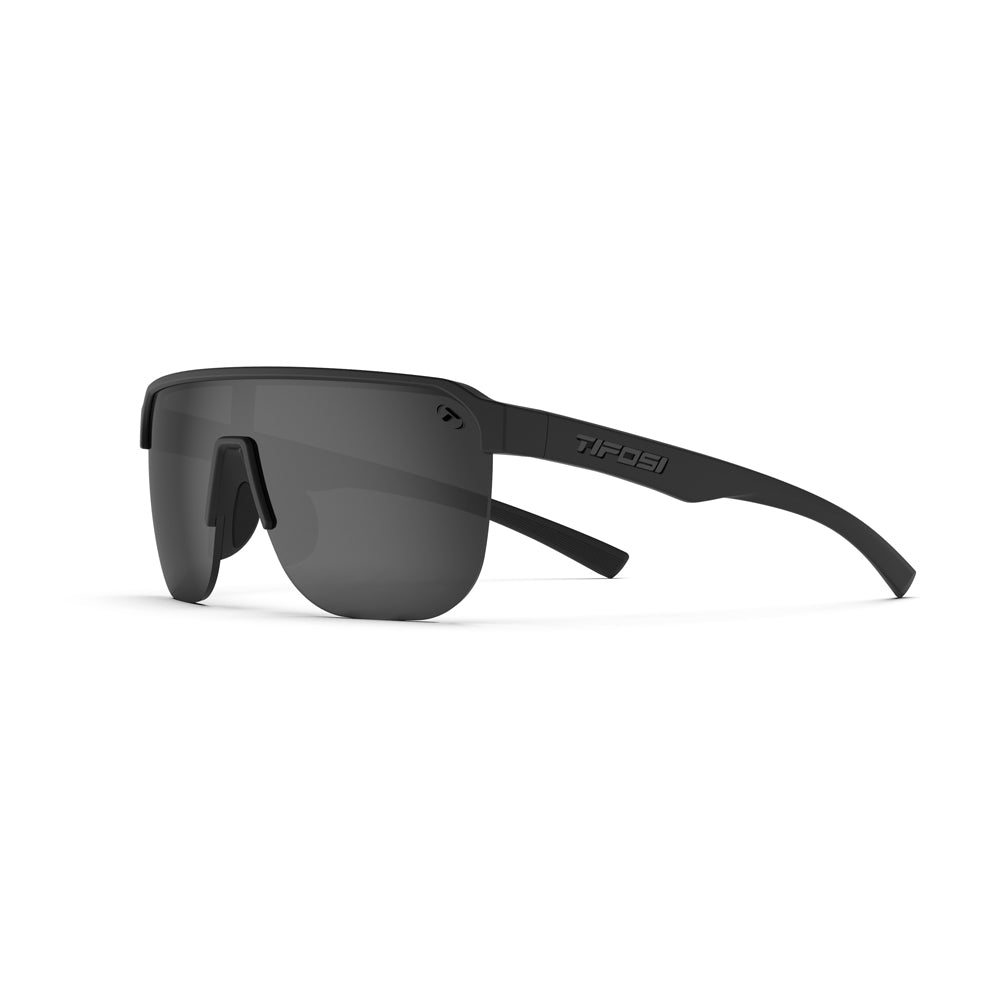 Tifosi Sanctum SL Sunglasses Blackout with Smoke no Mirror Lens
