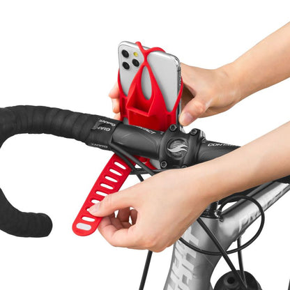 Bone Collection Bike Tie 4 Smartphone Holder Red